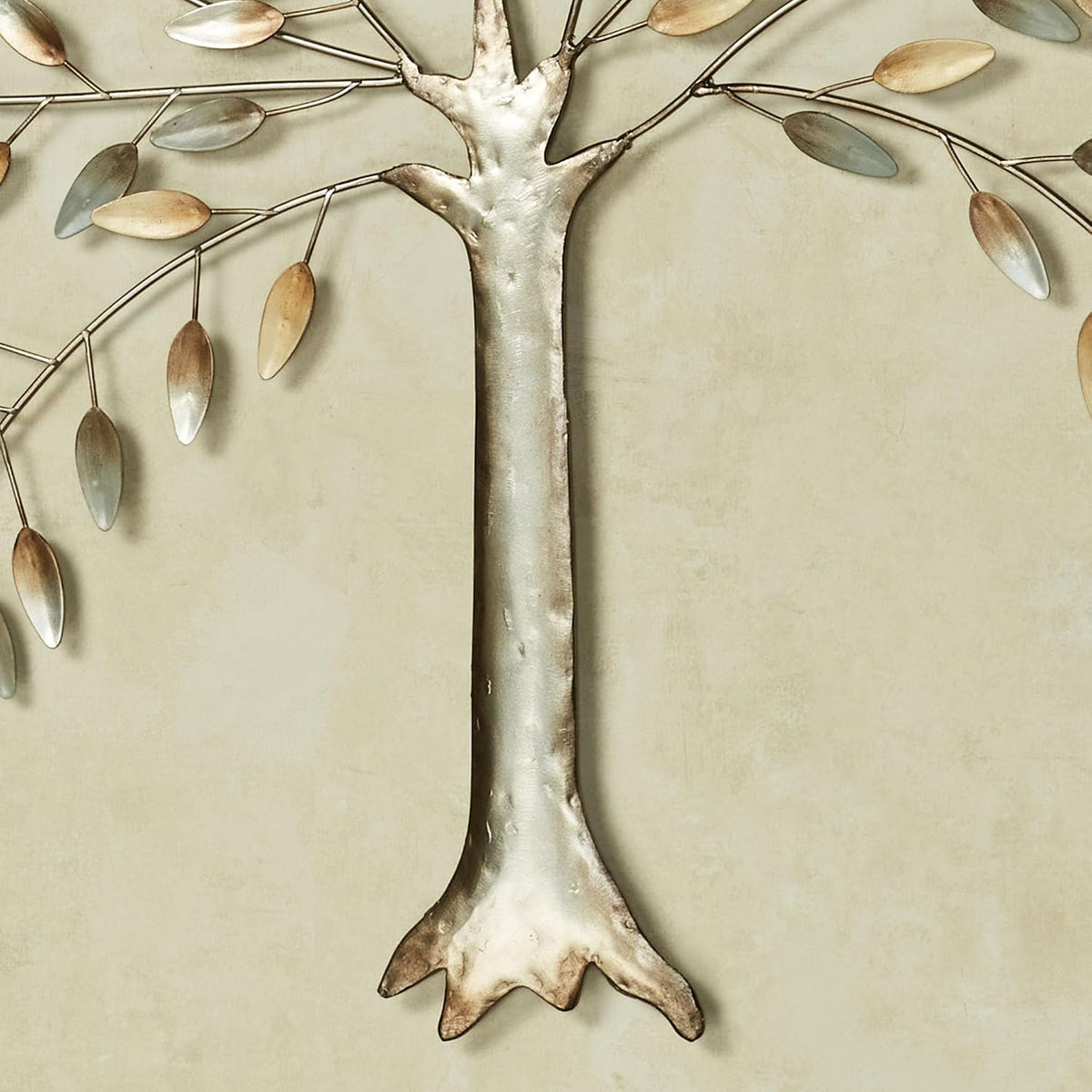 Touch of Class Enchanting Nature Metal Tree Wall Art, Metallic Hues