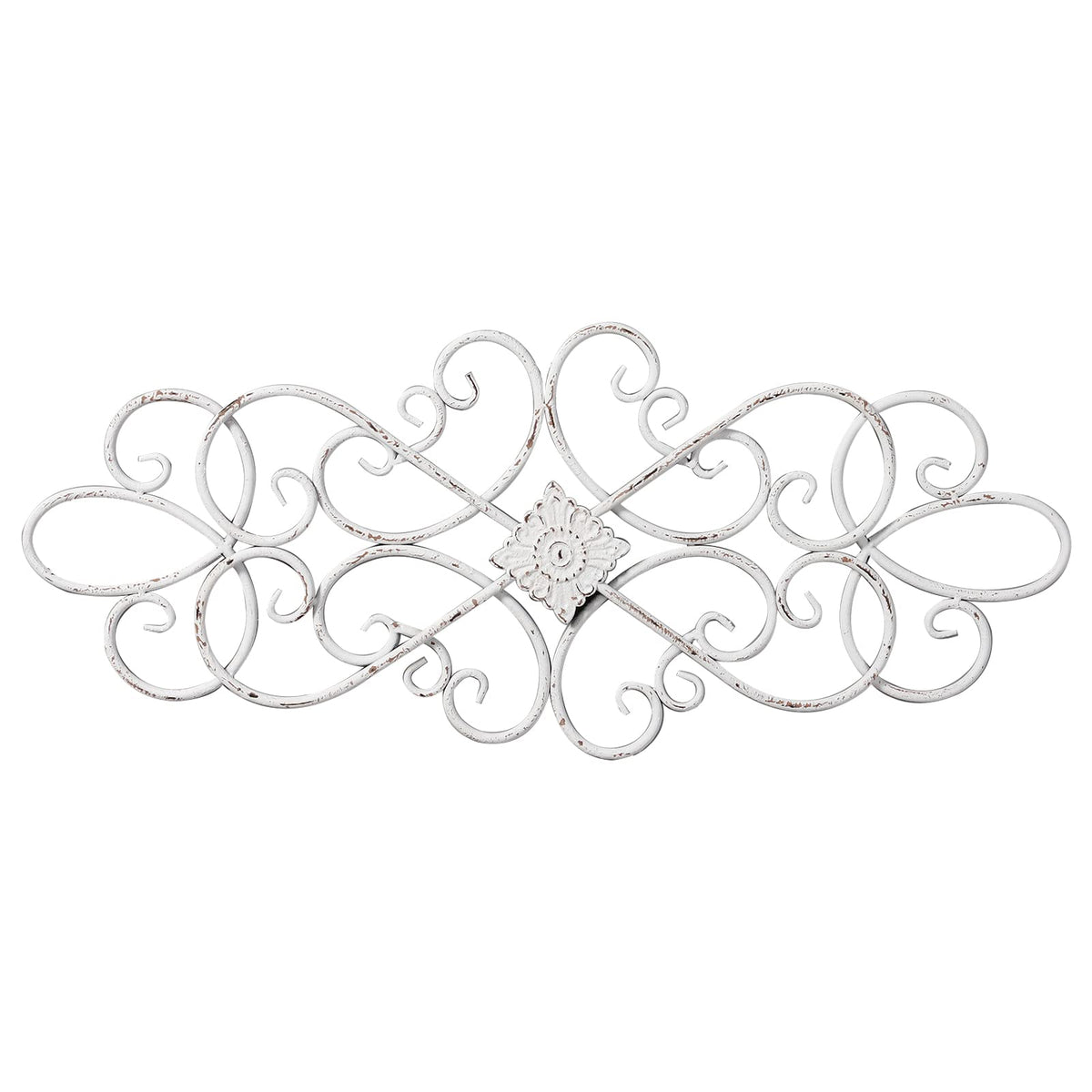 Sintosin Black Wrought Iron Wall Decor 32" x 13"