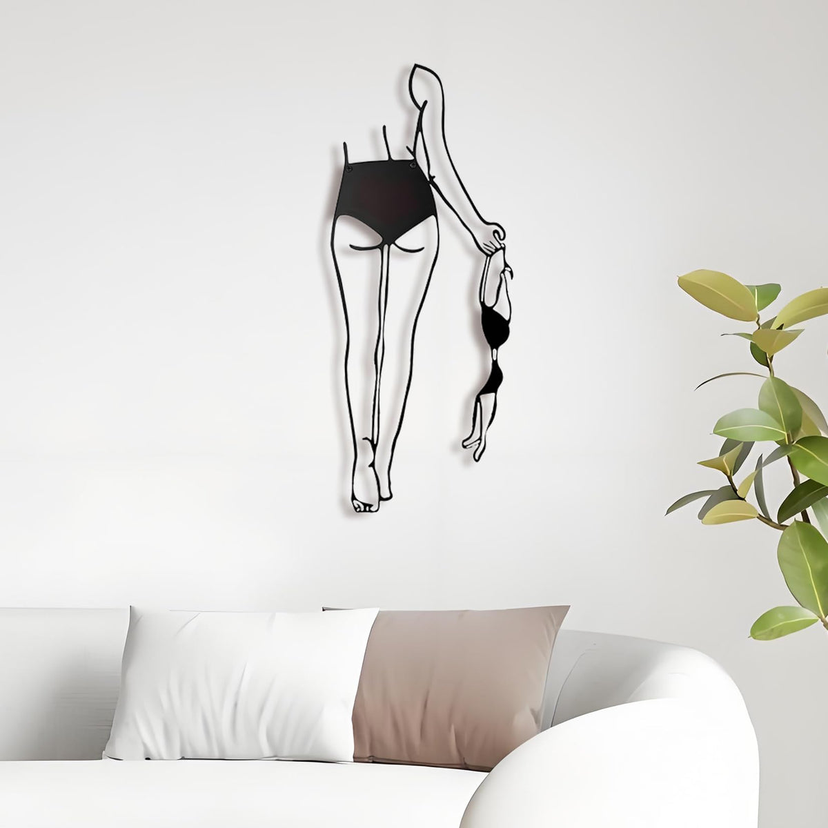 3D Metal Hummingbird Wall Art, Black Outdoor Decor, Waterproof(12.3"x16.5")