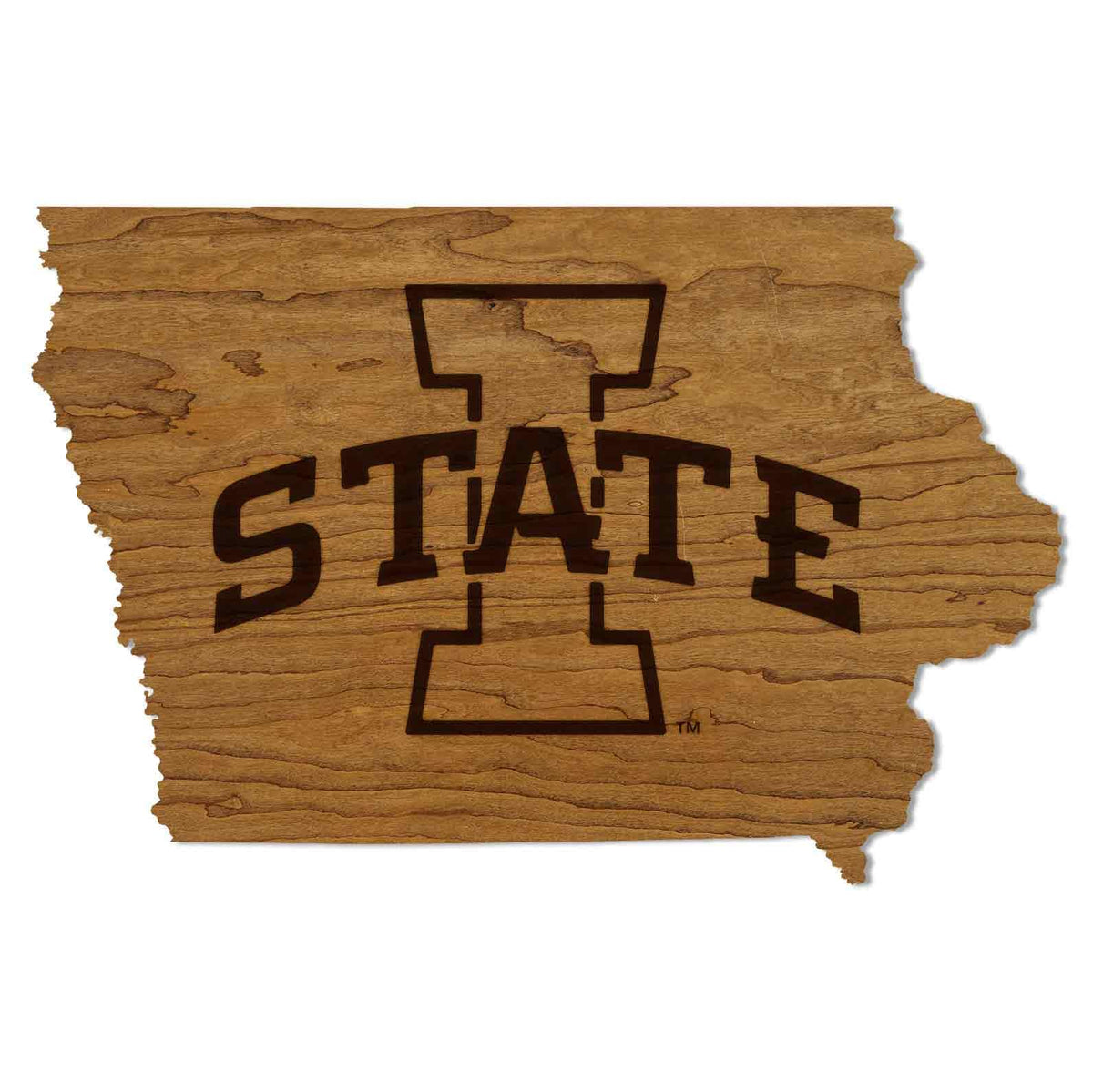 LazerEdge Wake Forest Demon Deacons Wooden Wall Art – Officially Licensed College Decor – Laser-Etched Hanging Sign – Cherry Wood