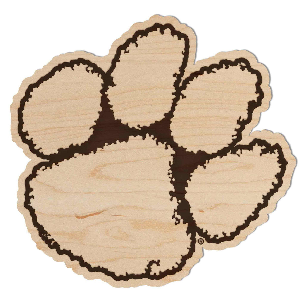 LazerEdge Washington State Cougars Wooden Wall Art – Officially Licensed College Decor – Laser-Etched Hanging Sign – Maple Wood
