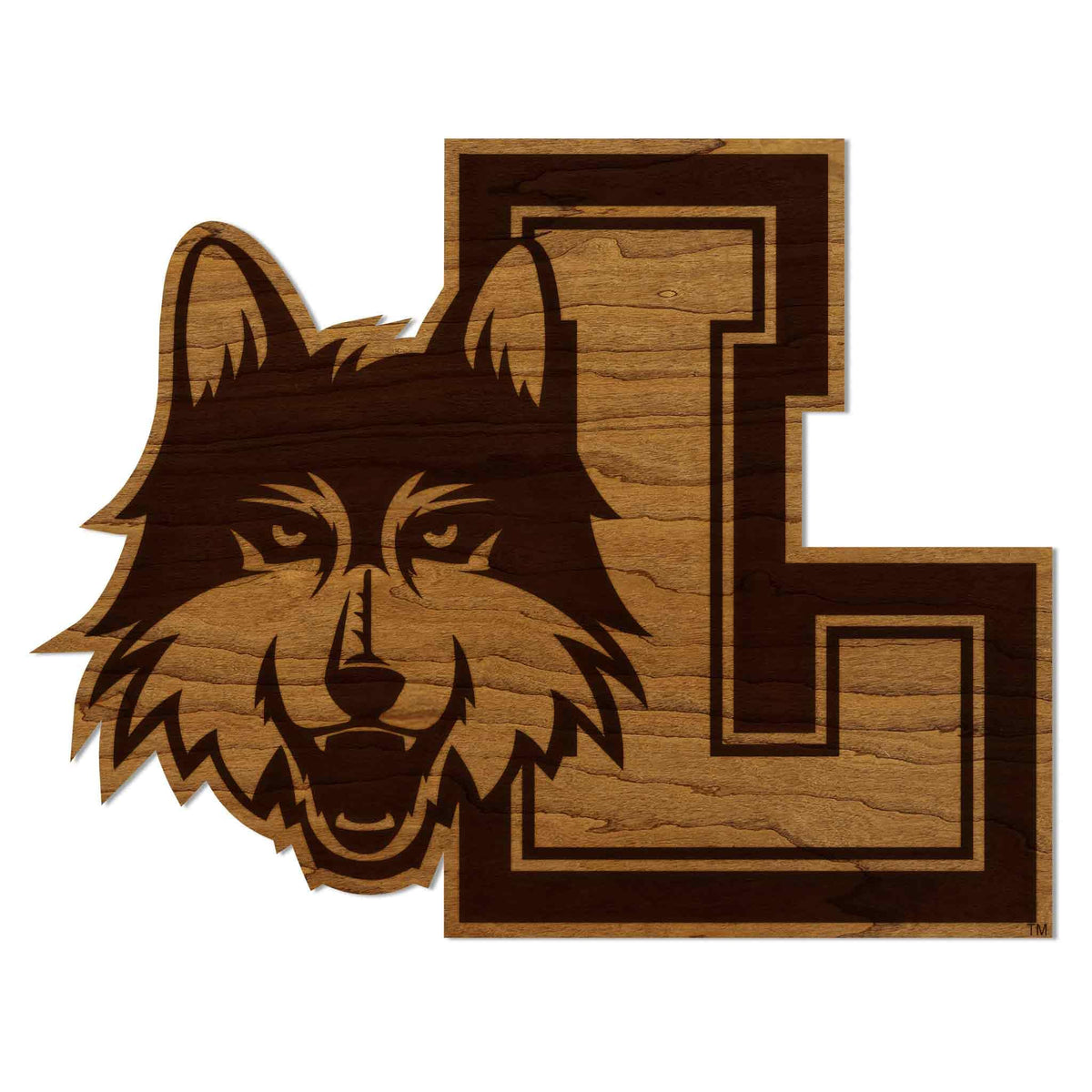 LazerEdge Washington State Cougars Wooden Wall Art – Officially Licensed College Decor – Laser-Etched Hanging Sign – Cherry Wood