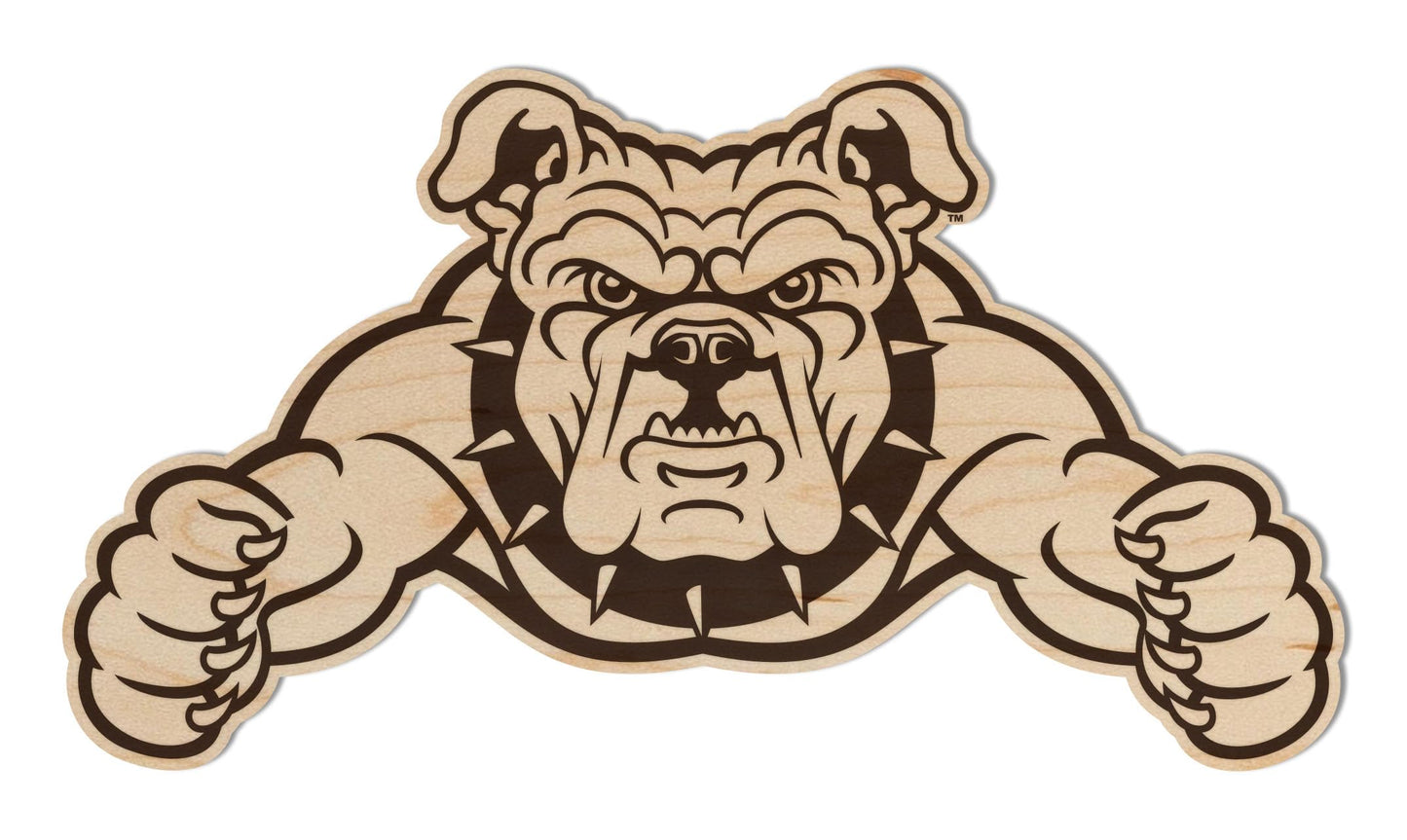 LazerEdge Washington State Cougars Wooden Wall Art – Officially Licensed College Decor – Laser-Etched Hanging Sign – Maple Wood