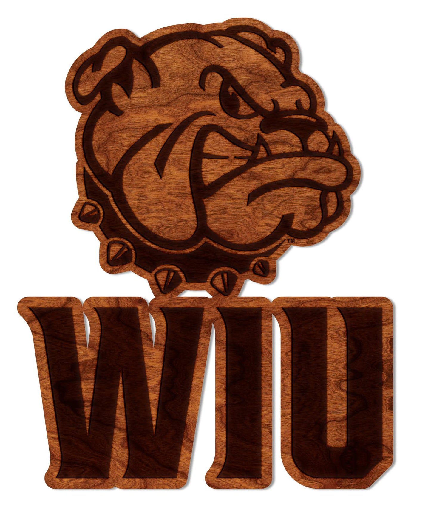 LazerEdge Miami Redhawks Wooden Wall Art – Officially Licensed College Decor – Laser-Etched Hanging Sign – Cherry Wood