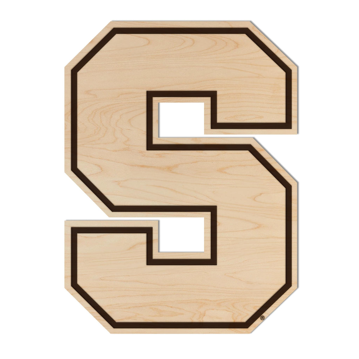 LazerEdge Washington State Cougars Wooden Wall Art – Officially Licensed College Decor – Laser-Etched Hanging Sign – Maple Wood