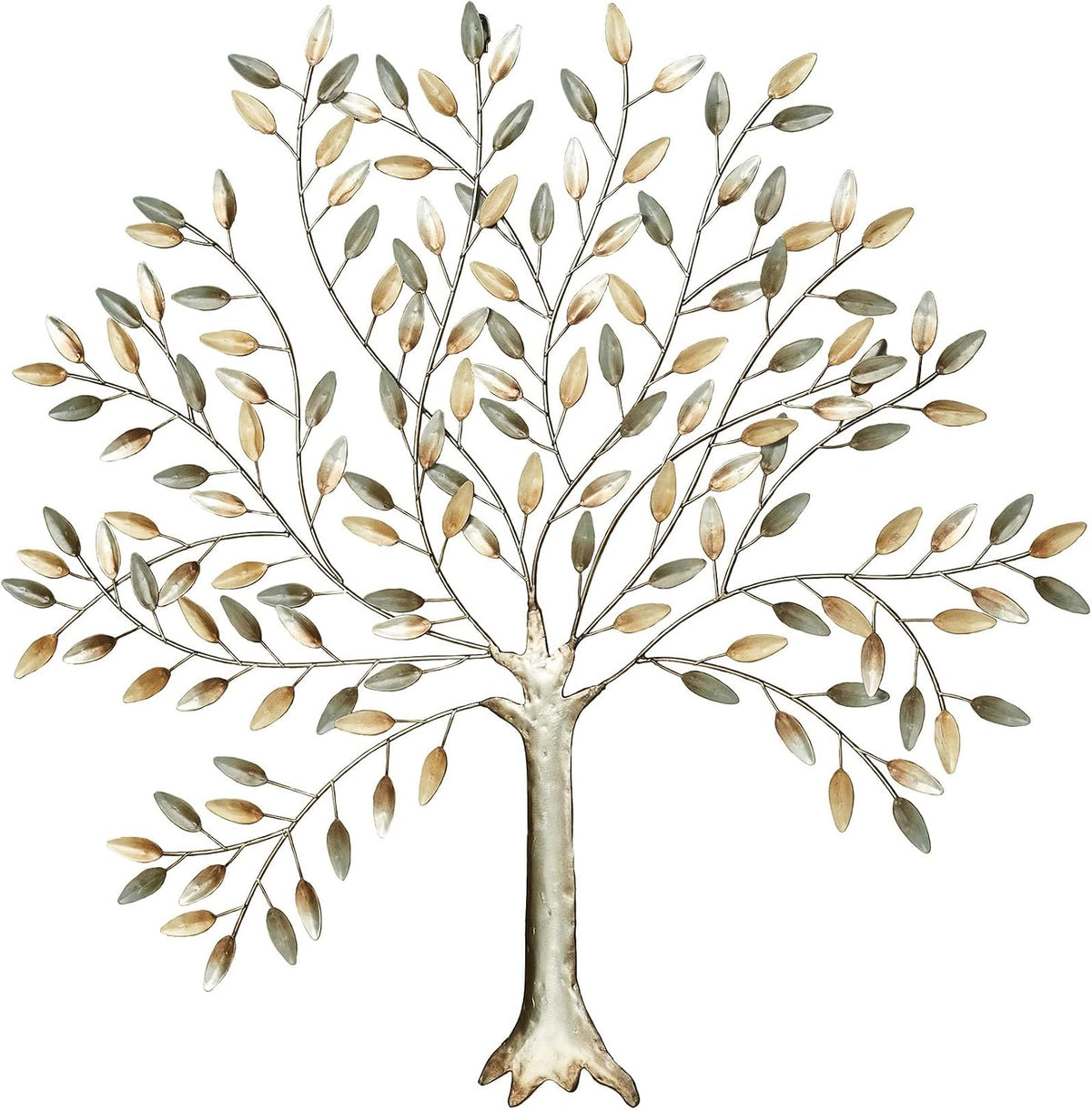Touch of Class Enchanting Nature Metal Tree Wall Art, Metallic Hues