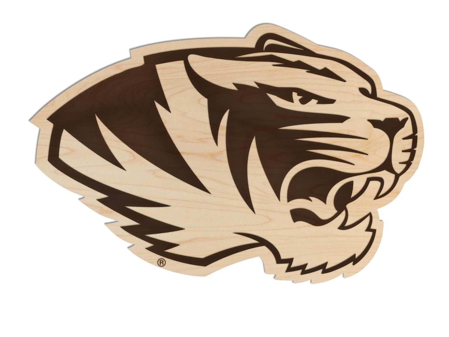 LazerEdge Washington State Cougars Wooden Wall Art – Officially Licensed College Decor – Laser-Etched Hanging Sign – Maple Wood