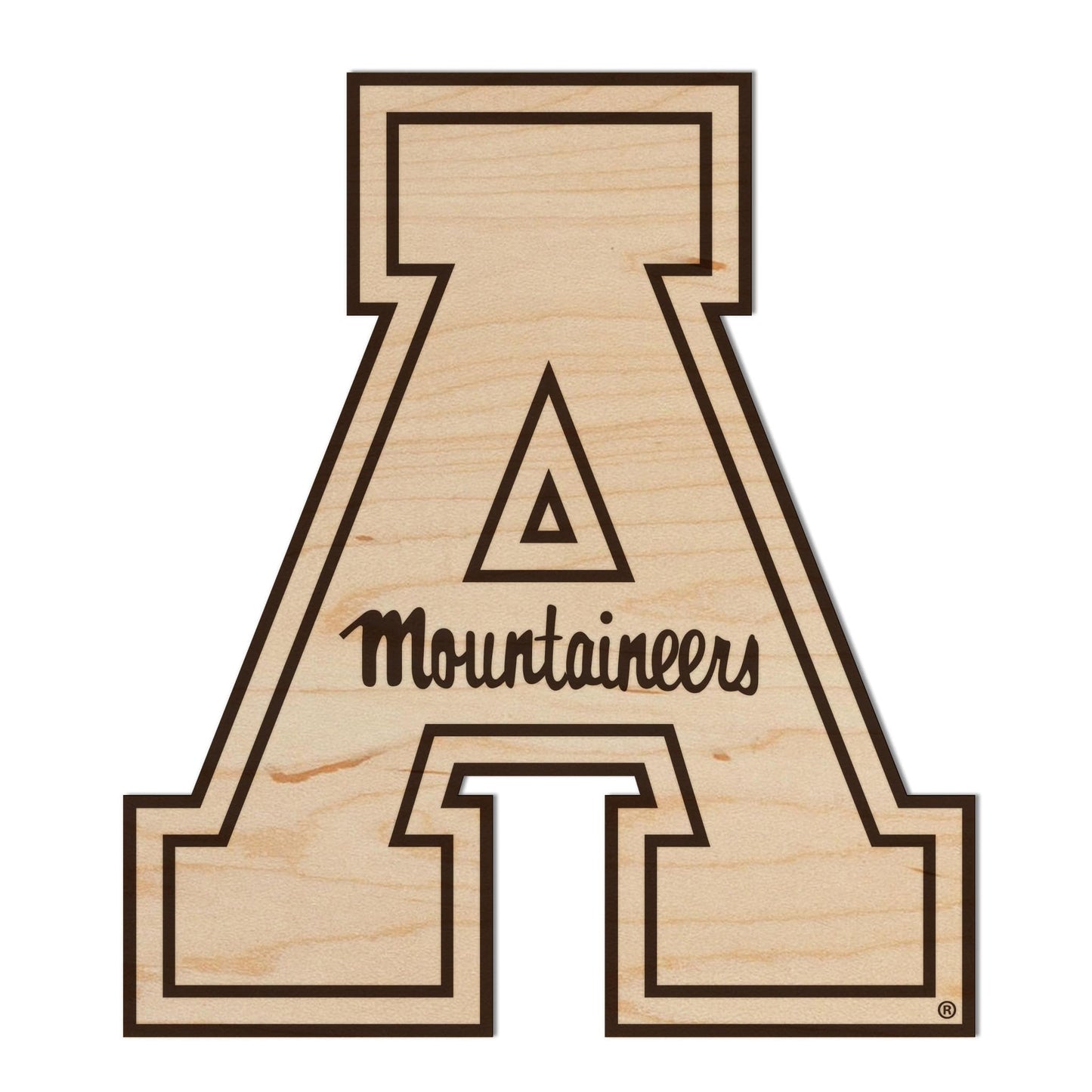 LazerEdge Washington State Cougars Wooden Wall Art – Officially Licensed College Decor – Laser-Etched Hanging Sign – Maple Wood