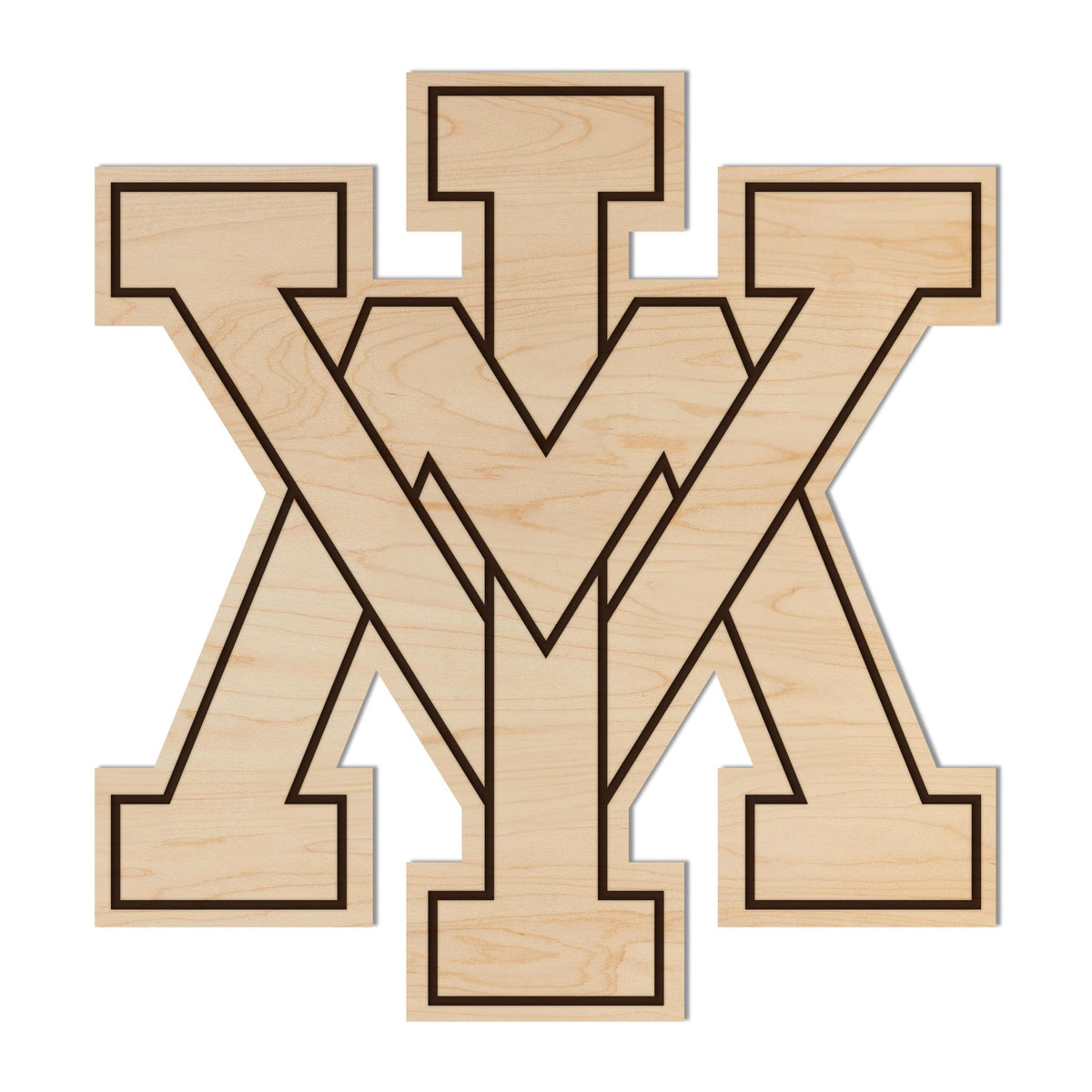 LazerEdge Washington State Cougars Wooden Wall Art – Officially Licensed College Decor – Laser-Etched Hanging Sign – Maple Wood