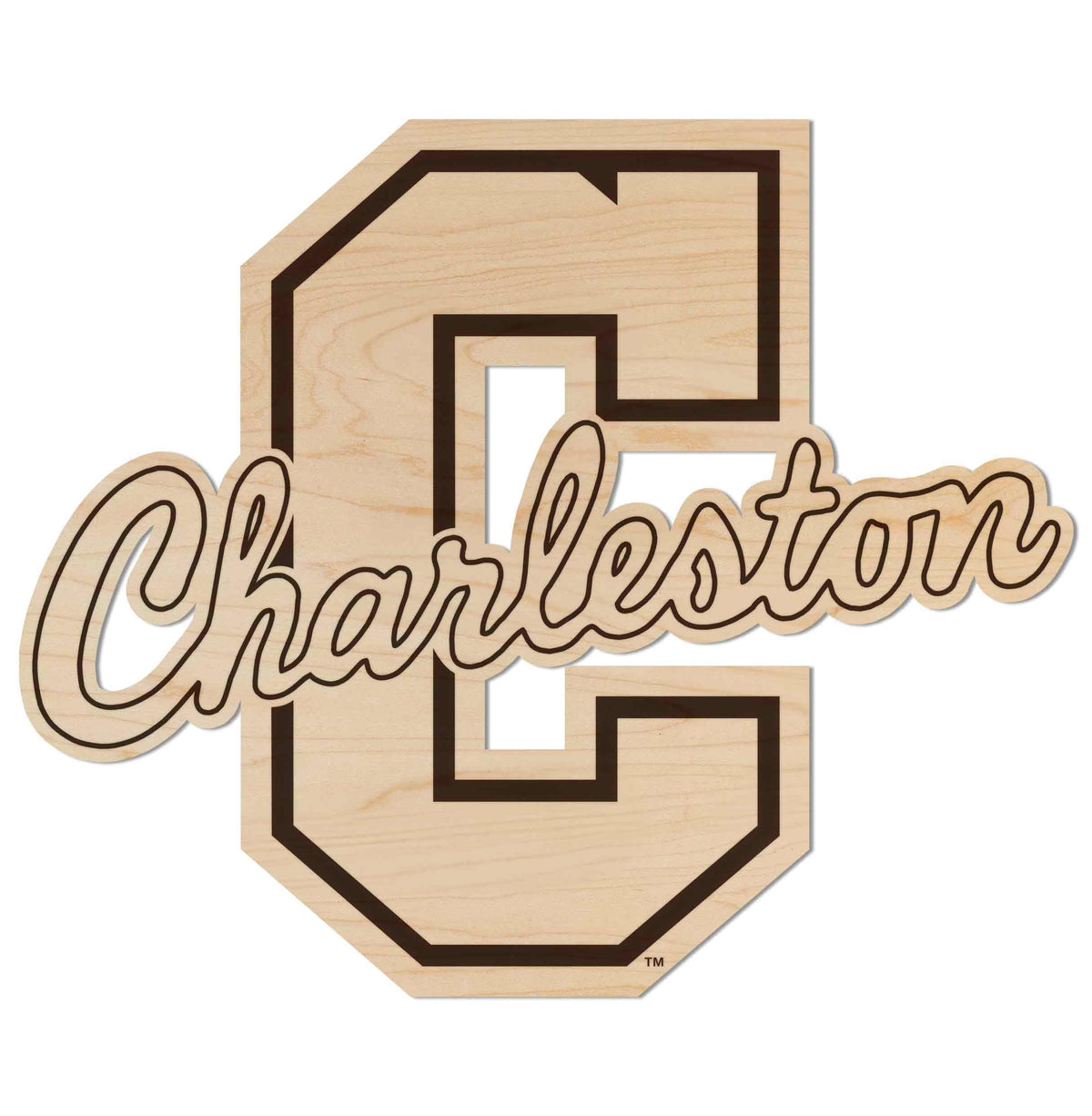 LazerEdge Washington State Cougars Wooden Wall Art – Officially Licensed College Decor – Laser-Etched Hanging Sign – Maple Wood