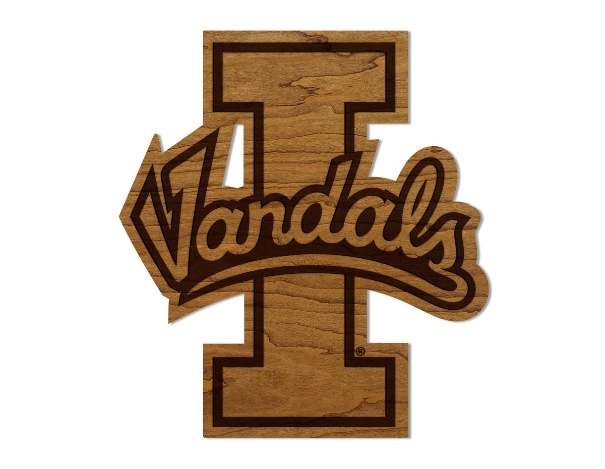 LazerEdge Wake Forest Demon Deacons Wooden Wall Art – Officially Licensed College Decor – Laser-Etched Hanging Sign – Cherry Wood