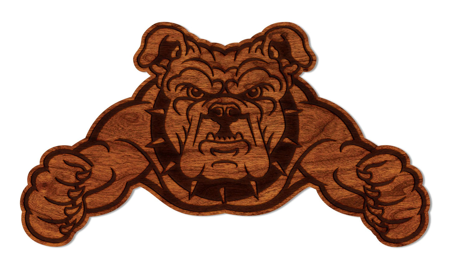 LazerEdge Wake Forest Demon Deacons Wooden Wall Art – Officially Licensed College Decor – Laser-Etched Hanging Sign – Cherry Wood