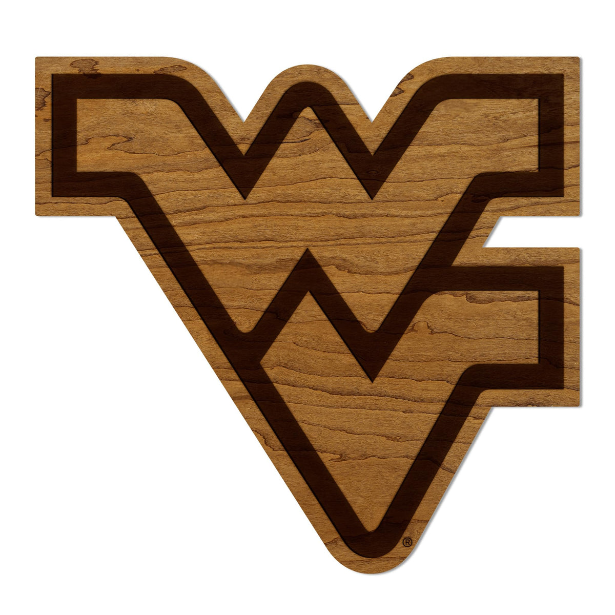 LazerEdge Kansas State Wildcats Wooden Wall Art – Officially Licensed College Decor – Laser-Etched Hanging Sign – Cherry Wood