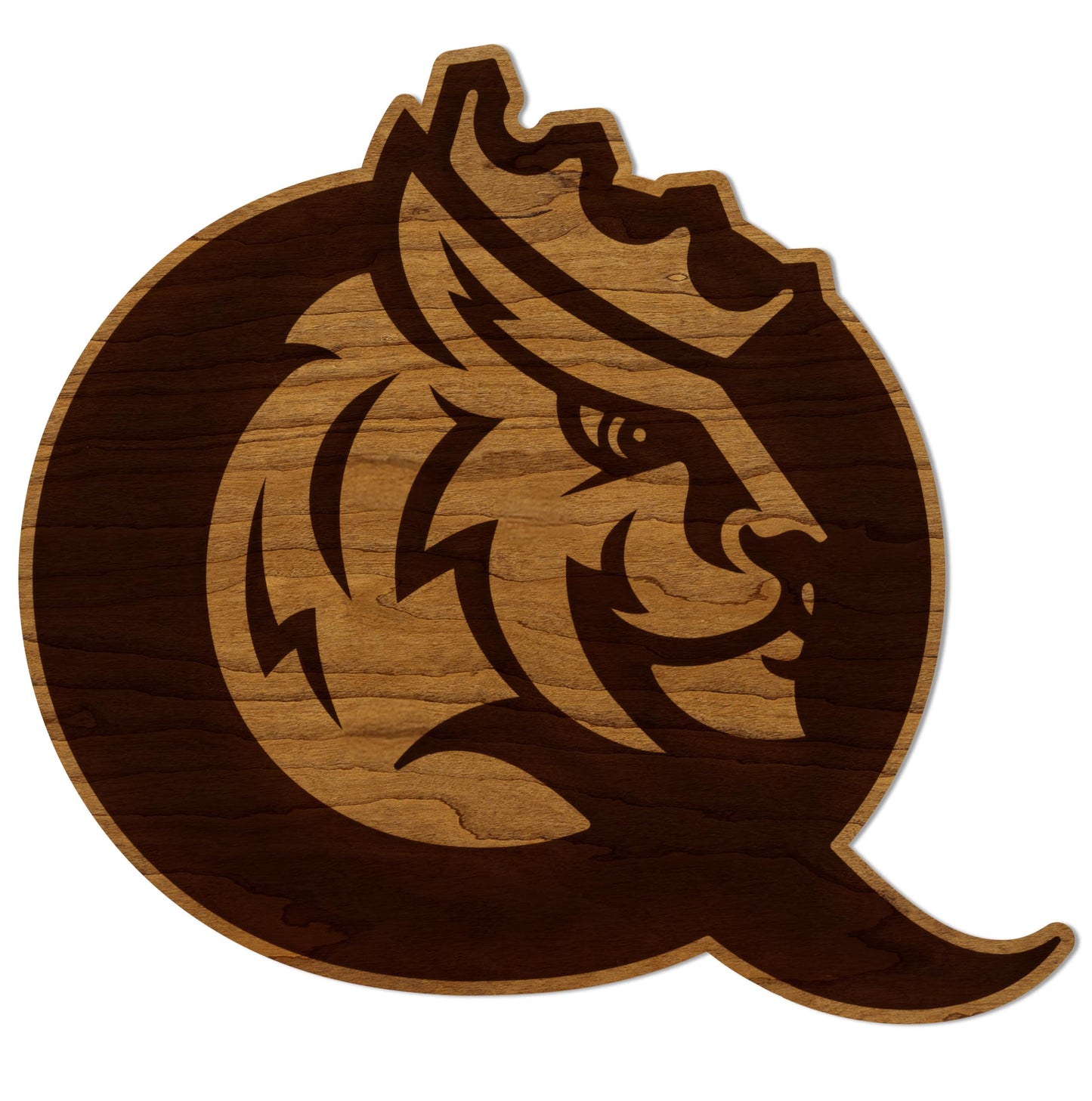 LazerEdge Washington State Cougars Wooden Wall Art – Officially Licensed College Decor – Laser-Etched Hanging Sign – Cherry Wood