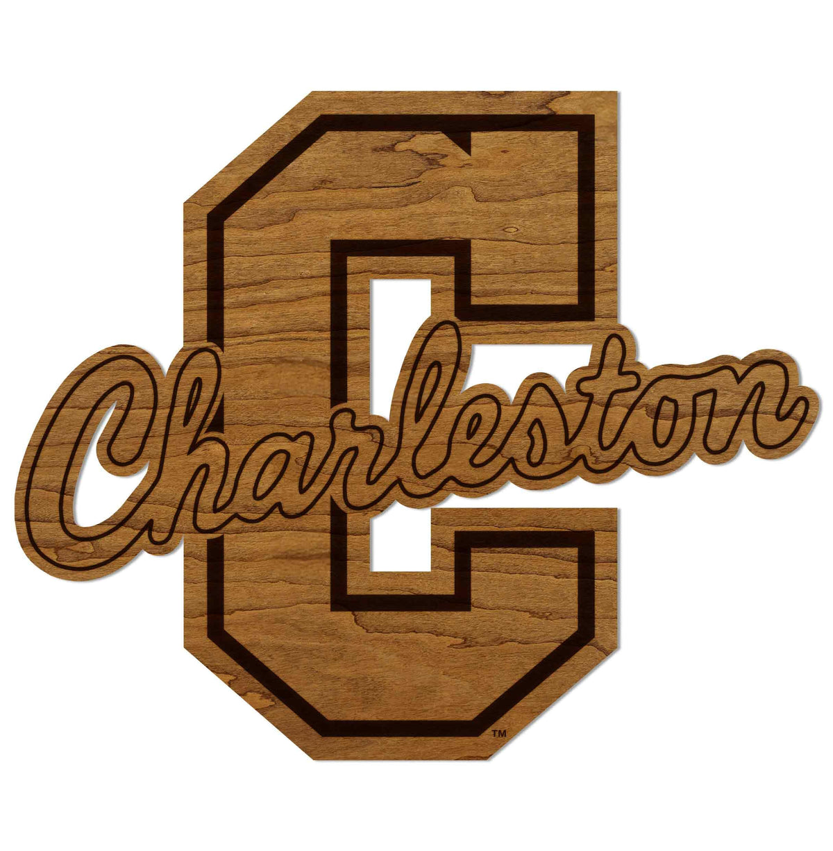 LazerEdge Miami Redhawks Wooden Wall Art – Officially Licensed College Decor – Laser-Etched Hanging Sign – Cherry Wood
