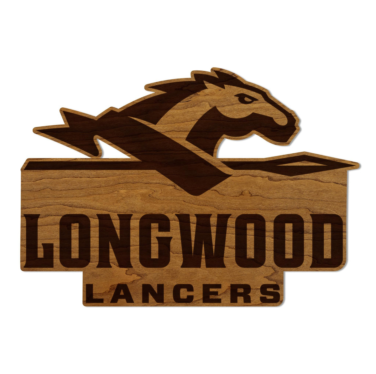 LazerEdge Washington State Cougars Wooden Wall Art – Officially Licensed College Decor – Laser-Etched Hanging Sign – Cherry Wood