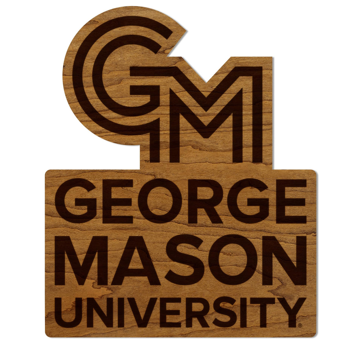LazerEdge Miami Redhawks Wooden Wall Art – Officially Licensed College Decor – Laser-Etched Hanging Sign – Cherry Wood