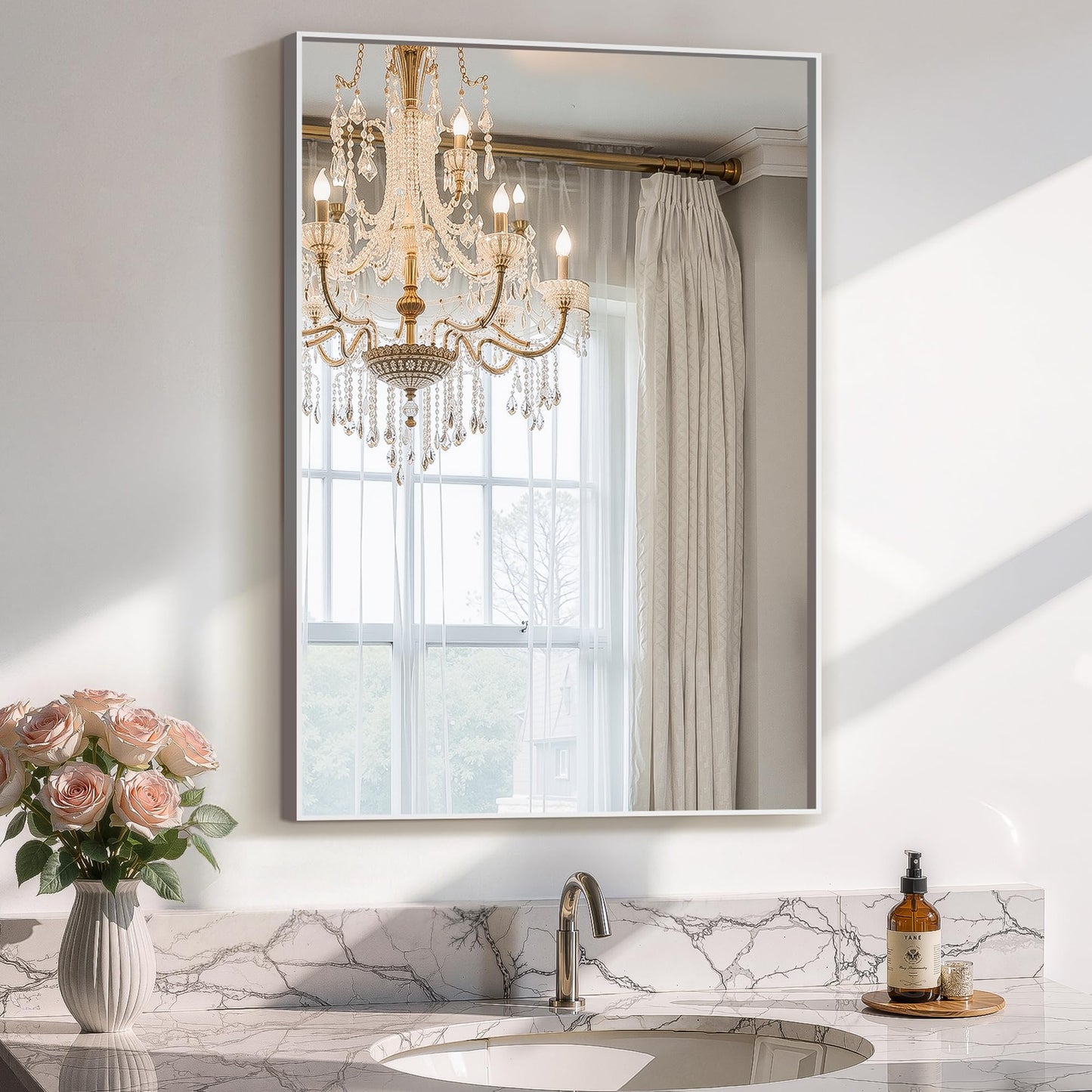Bathroom Vanity Mirror for Wall 2Pack 36"x24" Bathroom Mirror for Over Sink