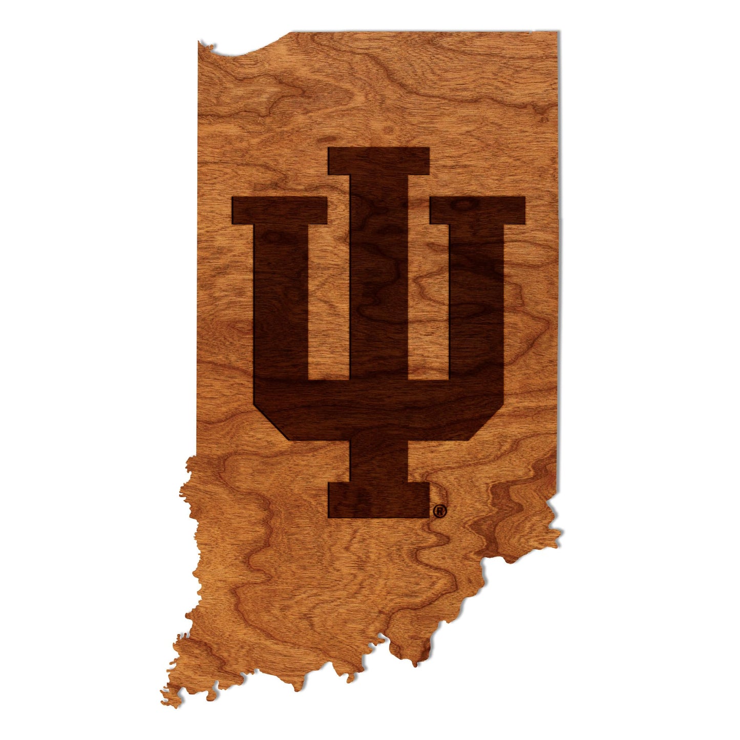 LazerEdge Washington State Cougars Wooden Wall Art – Officially Licensed College Decor – Laser-Etched Hanging Sign – Cherry Wood