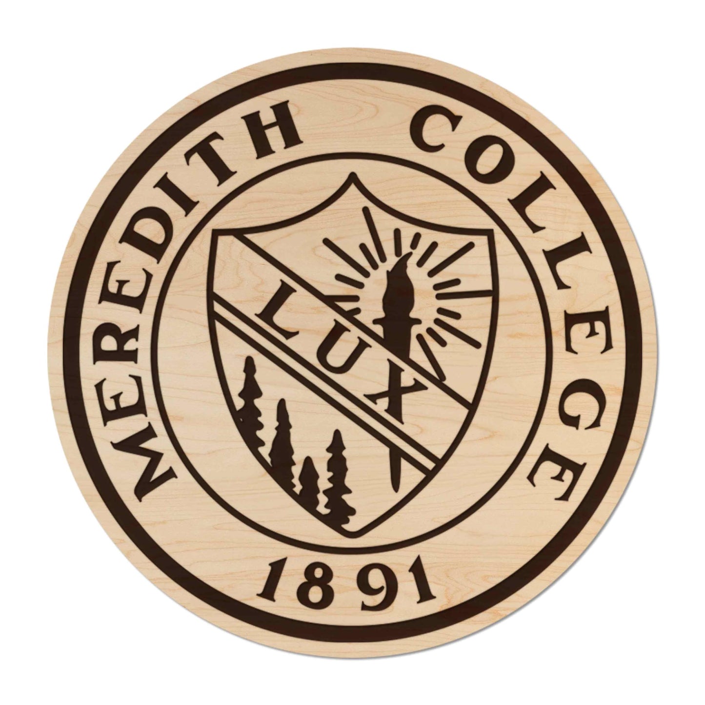 LazerEdge Washington State Cougars Wooden Wall Art – Officially Licensed College Decor – Laser-Etched Hanging Sign – Maple Wood