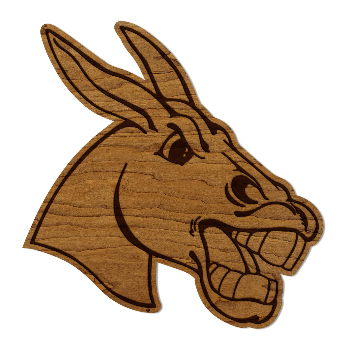 LazerEdge Wake Forest Demon Deacons Wooden Wall Art – Officially Licensed College Decor – Laser-Etched Hanging Sign – Cherry Wood