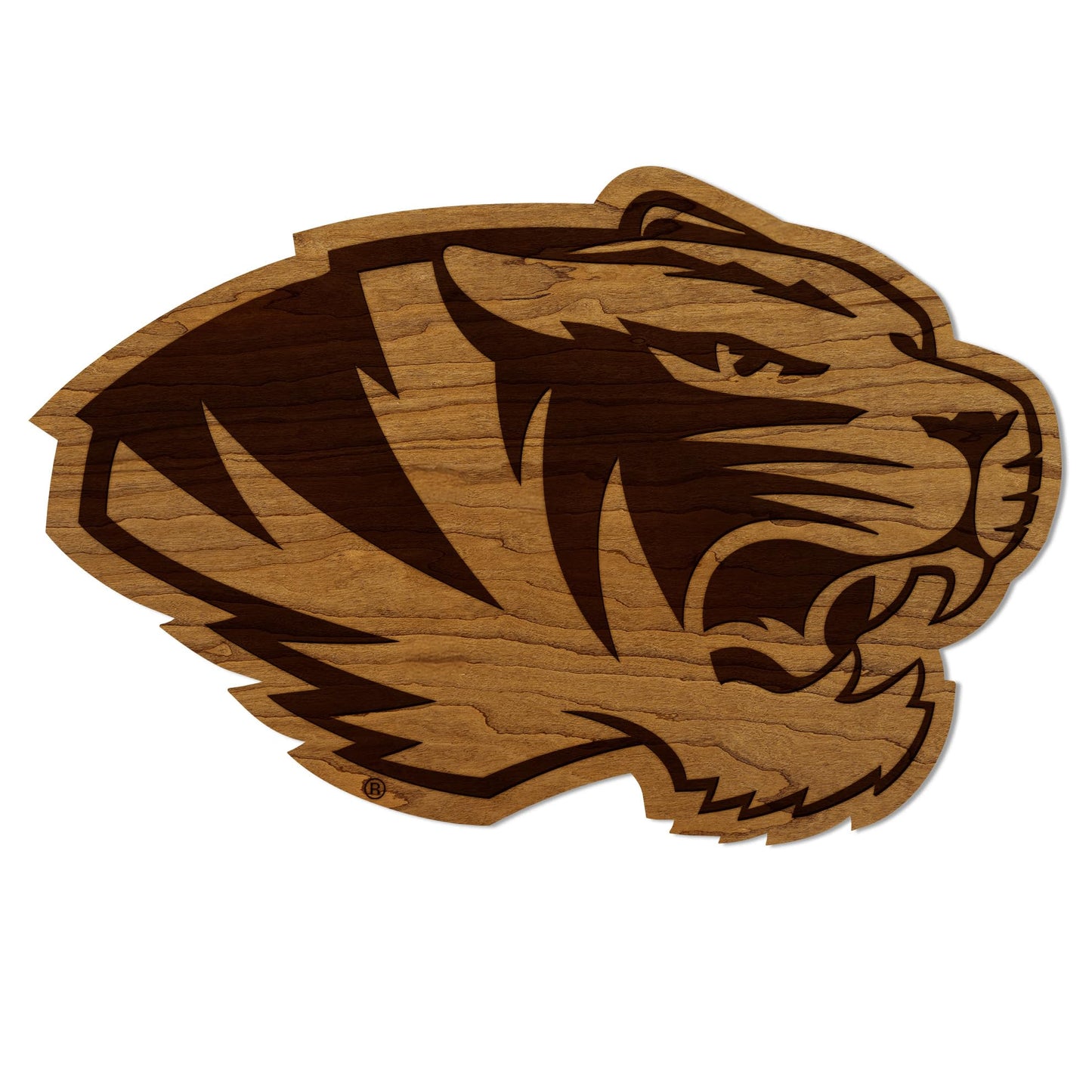 LazerEdge Wake Forest Demon Deacons Wooden Wall Art – Officially Licensed College Decor – Laser-Etched Hanging Sign – Cherry Wood